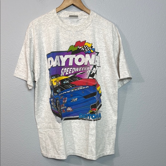 Vintage 90's‎ Daytona Speedweeks Graphic T-Shirt - Picture 1 of 8